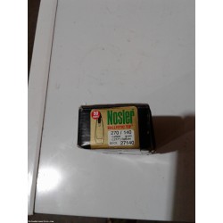 Nosler ballistic tip 270 caliber 140 grain