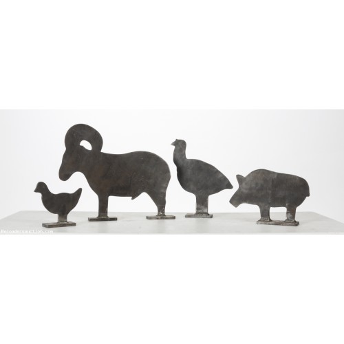 NRA Animal Silhouettes Set of 4
