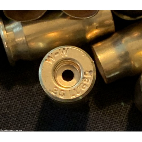 Rare '30 Luger' 7.65 Parabellium Brass NEW Never Fired