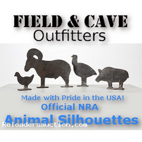 NRA Animal Silhouettes Set of 4